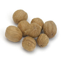 Jumbo Nutmeg Whole, 2 Oz (Hand Picked)